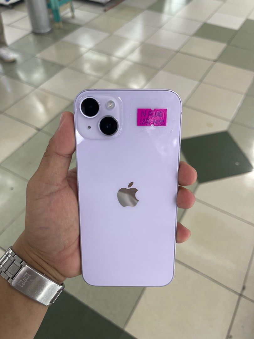 IPHONE 14 PLUS 128GB 100BH NTC OPENLINE NO ISSUE (Category: iPhone 14 Series) located in Manila. Submitted by mrkim_gadget (Listing ID 1335750005, Image 1). Description: Onhand| IPHONE 14 PLUS •128GB •Openline •99% Smooth •Never been Repaired •No Hidden Issues •Can Reset Anytime •Test to Sawa •NOT Refurb •Unli 3utools INCLUSION CLEAR CASE CHARGER TEMPERD •Mode of payment •Cash •Gcash •Bank Transfer We Open for COD (INYO PO SF) Pick-Up at my Shop 