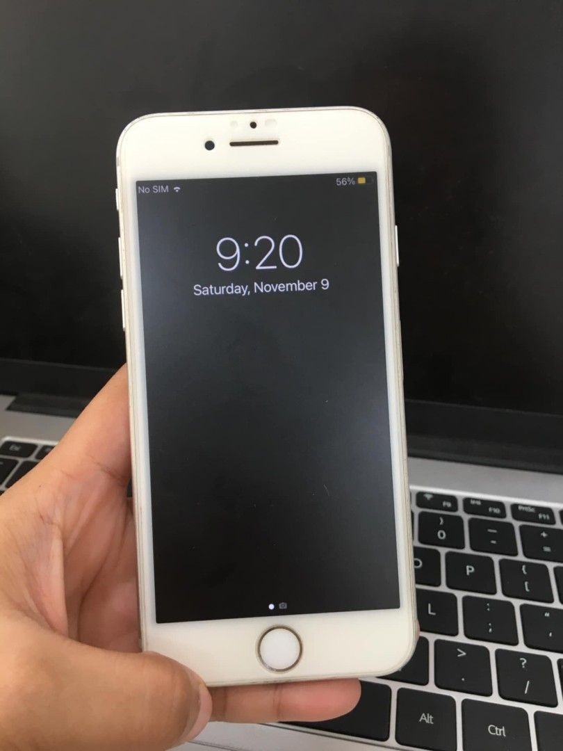 IPHONE 7 32GB (Category: iPhone 7 Series) located in Manila. Submitted by unodiang74323 (Listing ID 1335605802, Image 1). Description: iPhone 7 (silver) FOR SALE! ✅32gb ✅100% battery health ✅all buttons working ✅fingerprint working ✅updated to ios version 15 ✅LBC 📍 Masinloc Zambales ₱5,500.