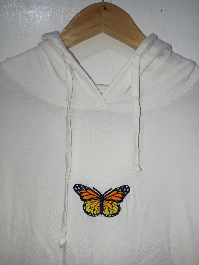 John galt white butterfly hoodie deals