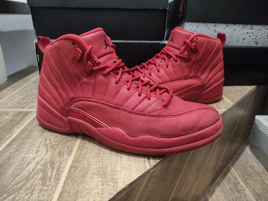 Jordan 12 Gym Red Men s Fashion Footwear Sneakers on Carousell