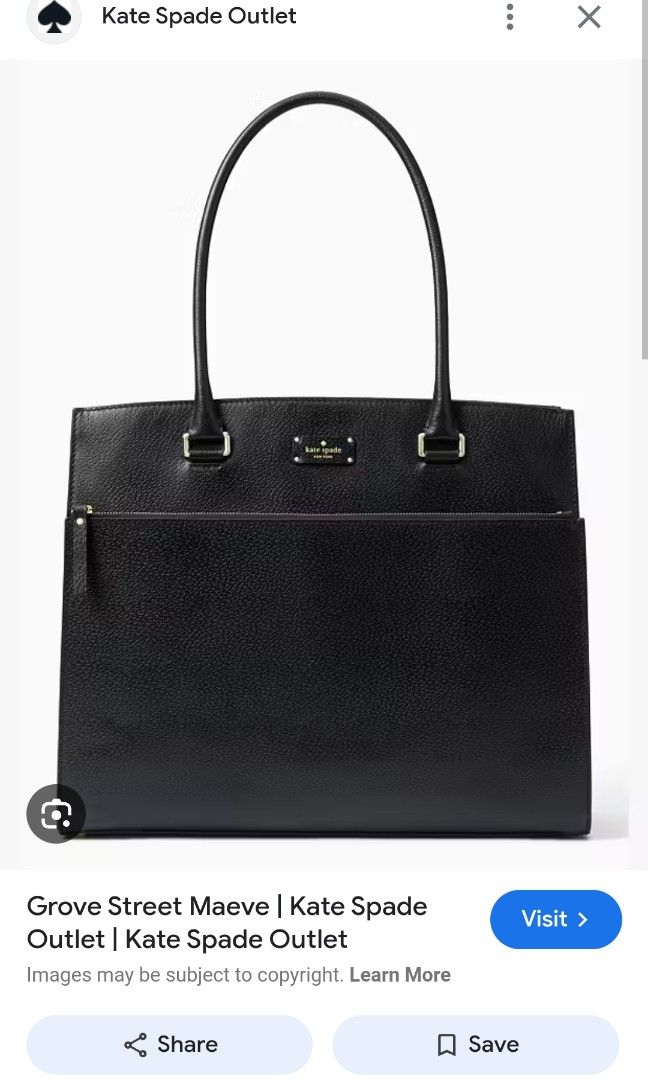Kate spade structured tote hotsell