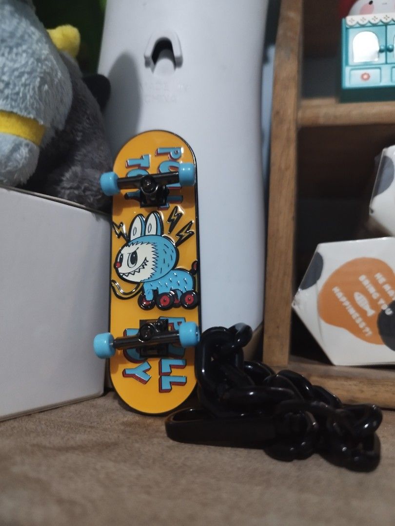 Labubu Finger Labubu x How2work finger skateboard, Hobbies & Toys, Toys & Games on ...