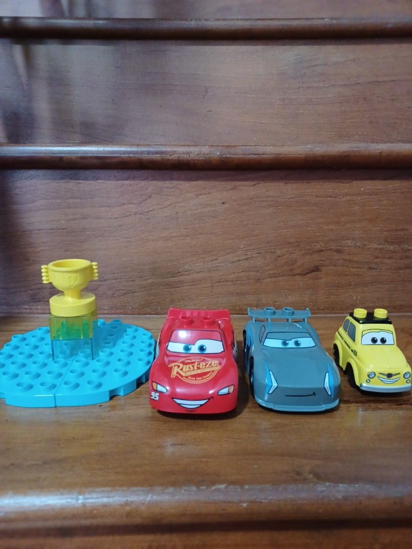 Lego Duplo Lightning Mcqueen Jackson Storm Hobbies Toys Toys Games on Carousell