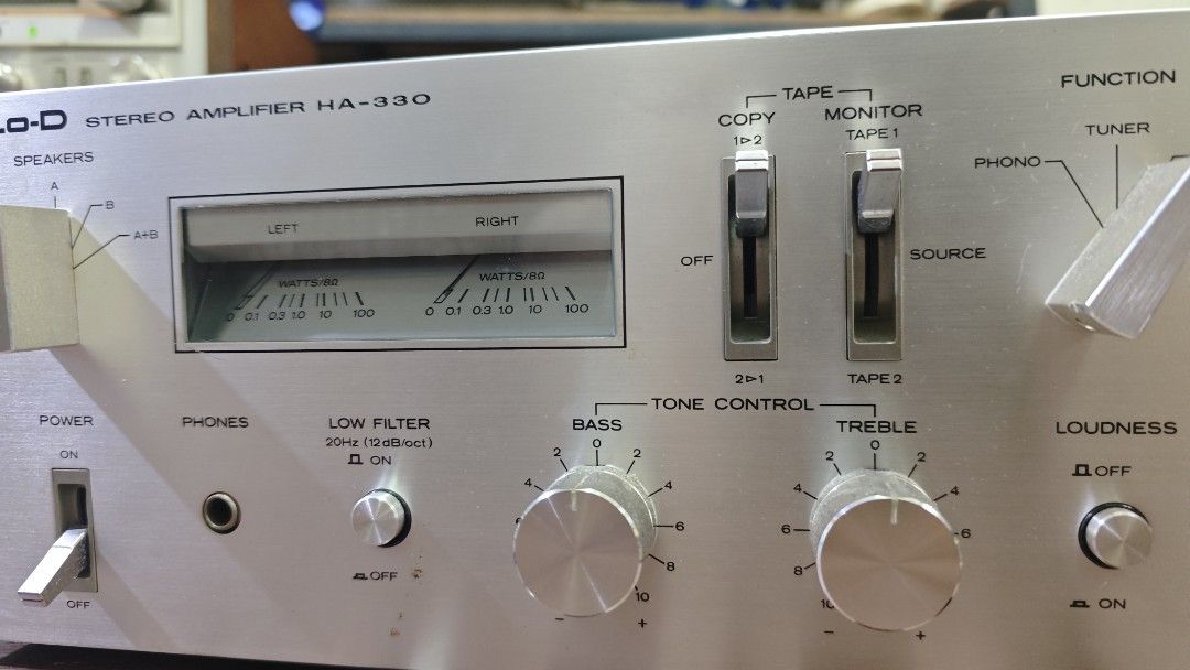 Lo-d / hitachi ha-330 vintage amplifier (Category: Soundbars, Speakers & Amplifiers) located in Makati City. Submitted by thegoods_mnl (Listing ID 1335747876, Image 2). Description: 9/10 or better excellent condition for the age recapped! really nice sounding amp rfs: decluttering.