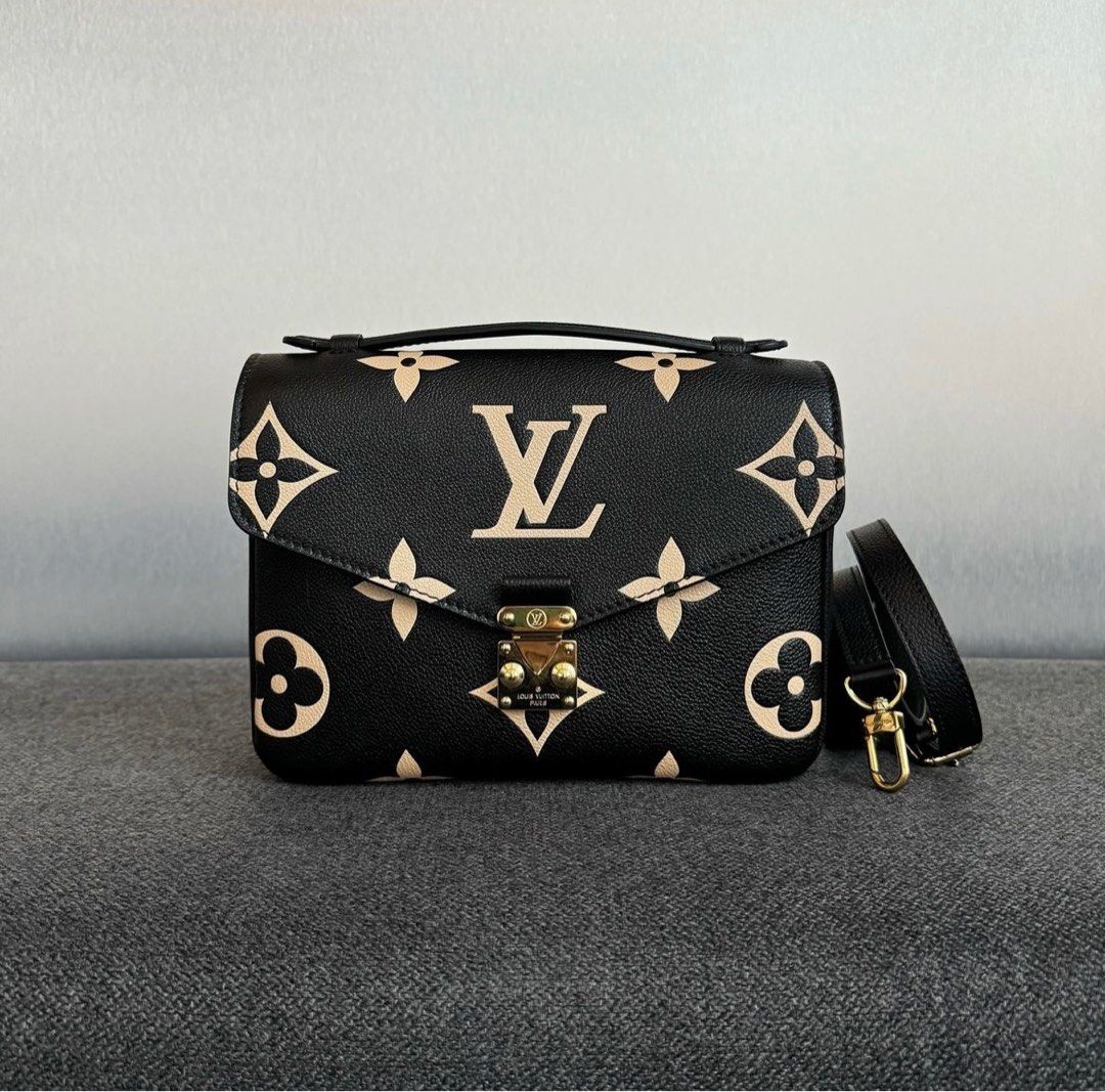 Louis vuitton empreinte pochette metis black outlet