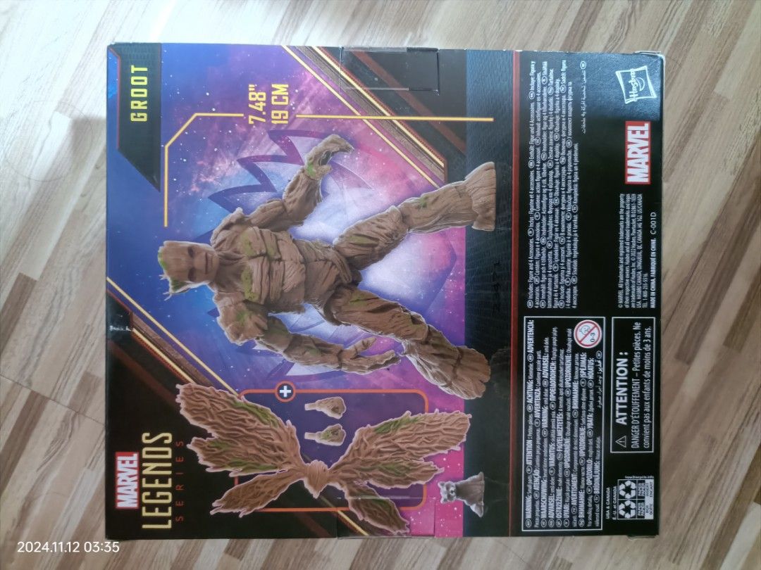 Marvel groot (Category: Toy Figures) located in Singapore. Submitted by shikinsamsudin1992 (Listing ID 1335778357, Image 2). Description: .