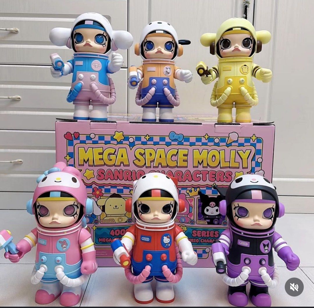 Mega Space Molly Sanrio 400% シナモン ポップマート メガスペース