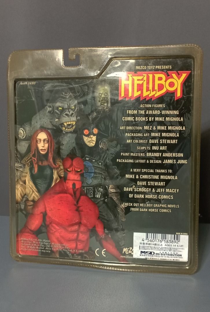 Mezco Hellboy: LOBSTER JOHNSON (Category: Figurines & Statues) located in Bulacan. Submitted by rov_vell (Listing ID 1335780749, Image 2). Description: Mezco Hellboy: LOBSTER JOHNSON 💥Price: 3000 pesos💥 -Sealed -Wyswyg. AS IS ✅BULACAN LOC✅ - Gcash payment - Lalamove (buyer will book), CoP LBC (sf only) .