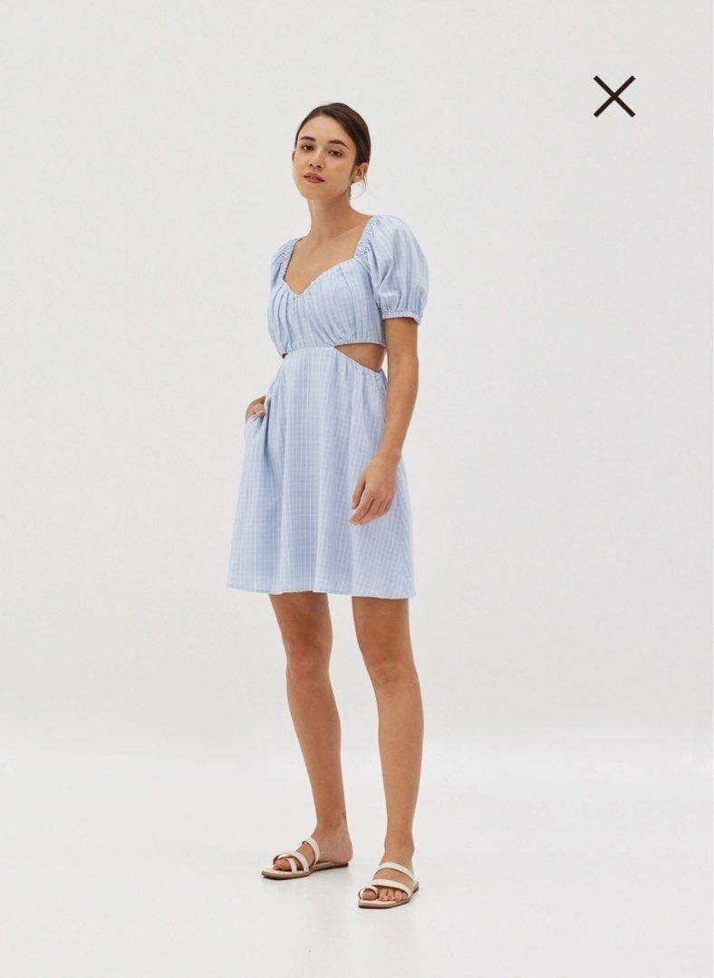 love bonito cut out dress Brea Elastic Cut Out Dress