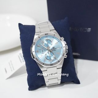 Montres Company 香港註冊公司(32年老店) 卡西歐 CASIO Edifice 不鏽鋼錶帶 不鏽鋼 100米防水 EFV EFV640 EFV640D EFV-640 EFV-640D EFV-640D-2 EFV-640D-2B 銀粉藍色 八款色有現貨64203305179521110