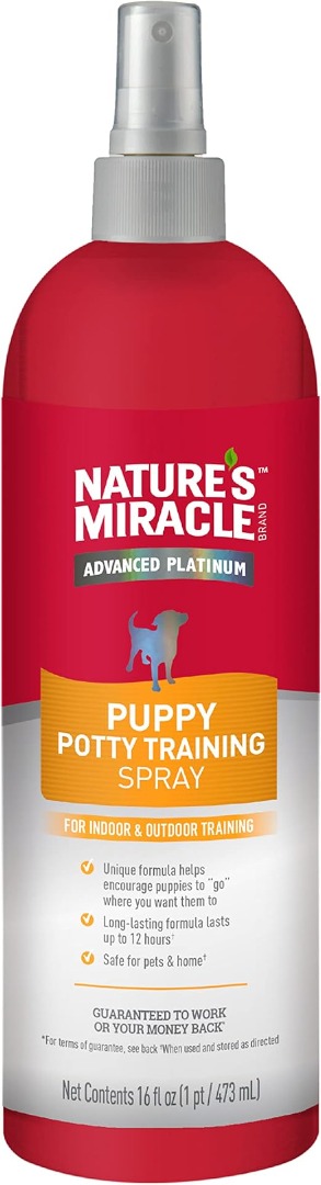 Homemade puppy potty training spray outlet