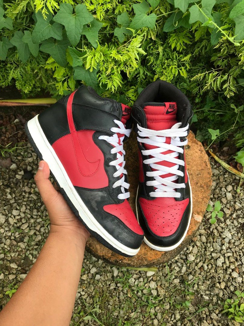 Nike dunk high bred on sale