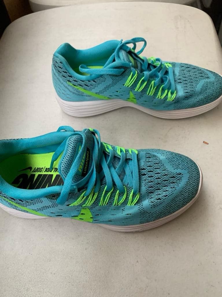Nike Lunartempo Clearwater Flash Lime Running Shoes Women s 7 Women s Fashion Footwear Sneakers on Carousell