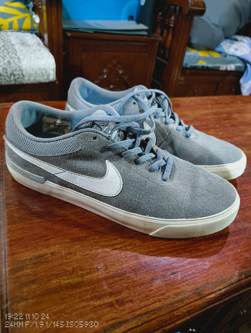 Nike SB Eric Koston Hypervulc shoes cool grey white Men s Fashion Footwear Sneakers on Carousell