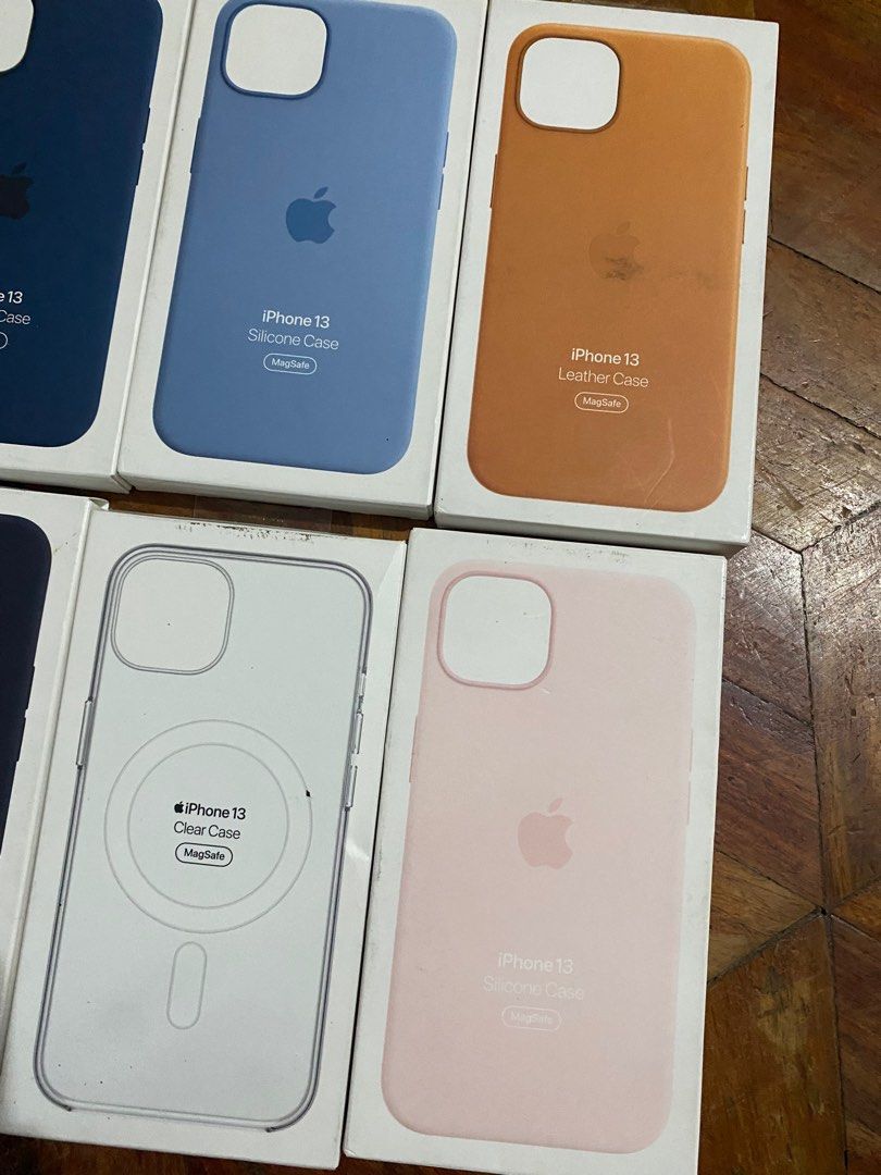 Original Apple Silicone MagSafe Case for iPhone 13 (Category: Cases & Sleeves) located in Manila. Submitted by razelysonn (Listing ID 1335776085, Image 3). Description: 101% Original, FIXED PRICE BELOW SRP Price list: Clear - SOLD PINK SILICONE - SOLD BLUE FOG SILICONE - SOLD Silicone - 1,700 Golden brown Leather - 1800.