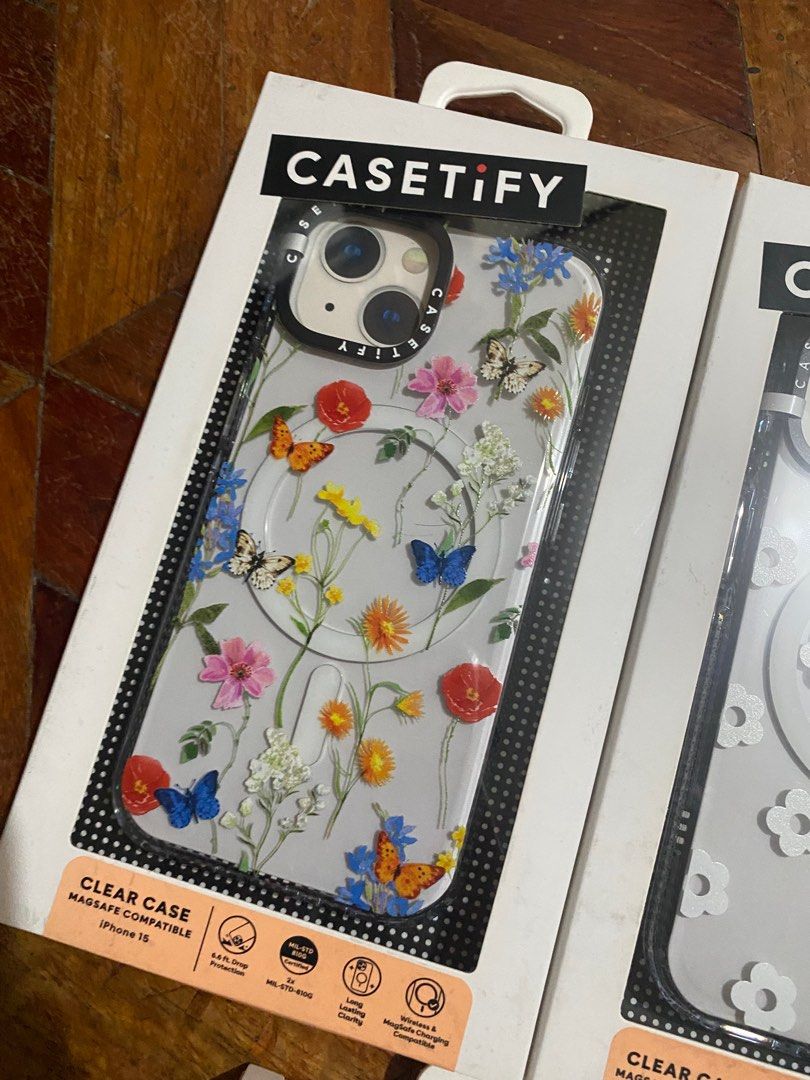 Original Casetify MagSafe Case for iPhone 15 / 14 / 13 (Category: Cases & Sleeves) located in Manila. Submitted by razelysonn (Listing ID 1335776244, Image 2). Description: 101% Original, FIXED PRICE BELOW SRP 1,800 EACH .