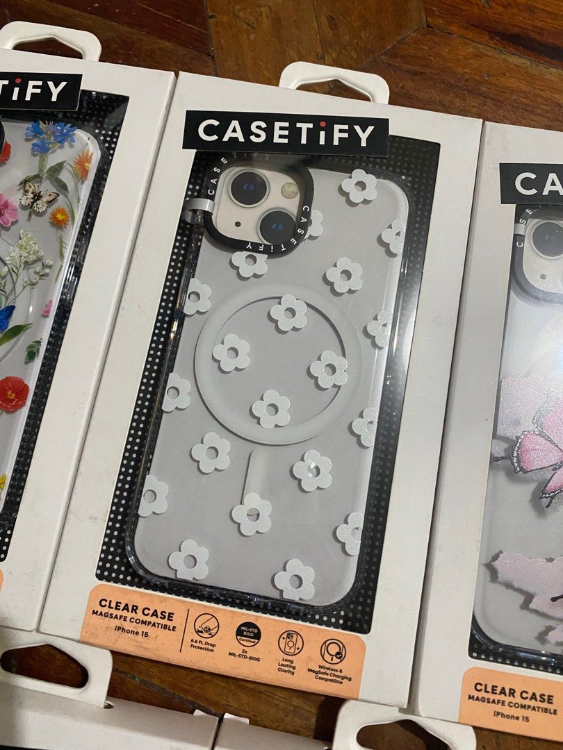 Original Casetify MagSafe Case for iPhone 15 / 14 / 13 (Category: Cases & Sleeves) located in Manila. Submitted by razelysonn (Listing ID 1335776244, Image 3). Description: 101% Original, FIXED PRICE BELOW SRP 1,800 EACH .