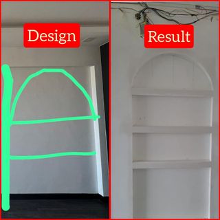 Arch Wall/ Curve Wall/ Entrance Arch/ Tv Mounted Wall Collection item 1