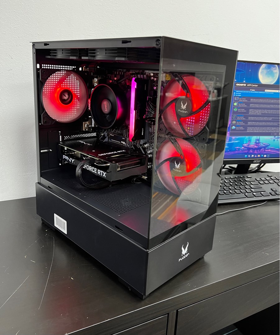 Computer 5600 PC Gaming Ryzen 5 5600 RTX 4060, Computers & Tech, Desktops on Carousell