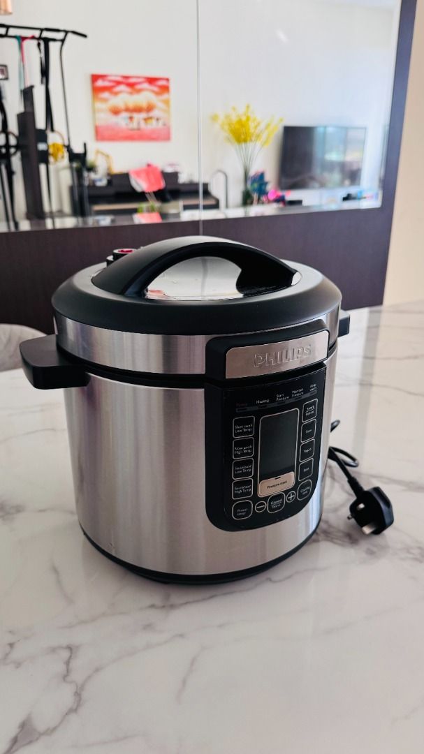 PHILIPS 3000 Series 16 in 1 MultiCooker HD2237 73 Pressure Cooker 1300W 2 Pots Reheat Function