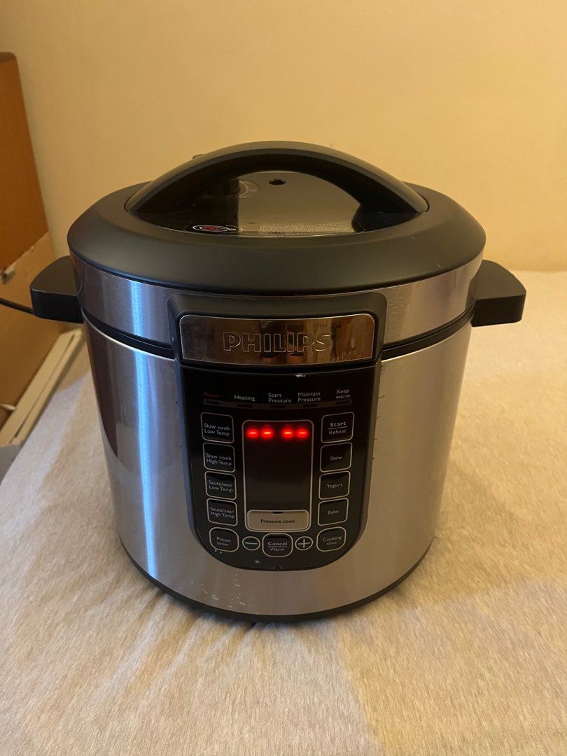 Philips Pressure Cooker TV Home Appliances Kitchen Appliances Cookers on Carousell