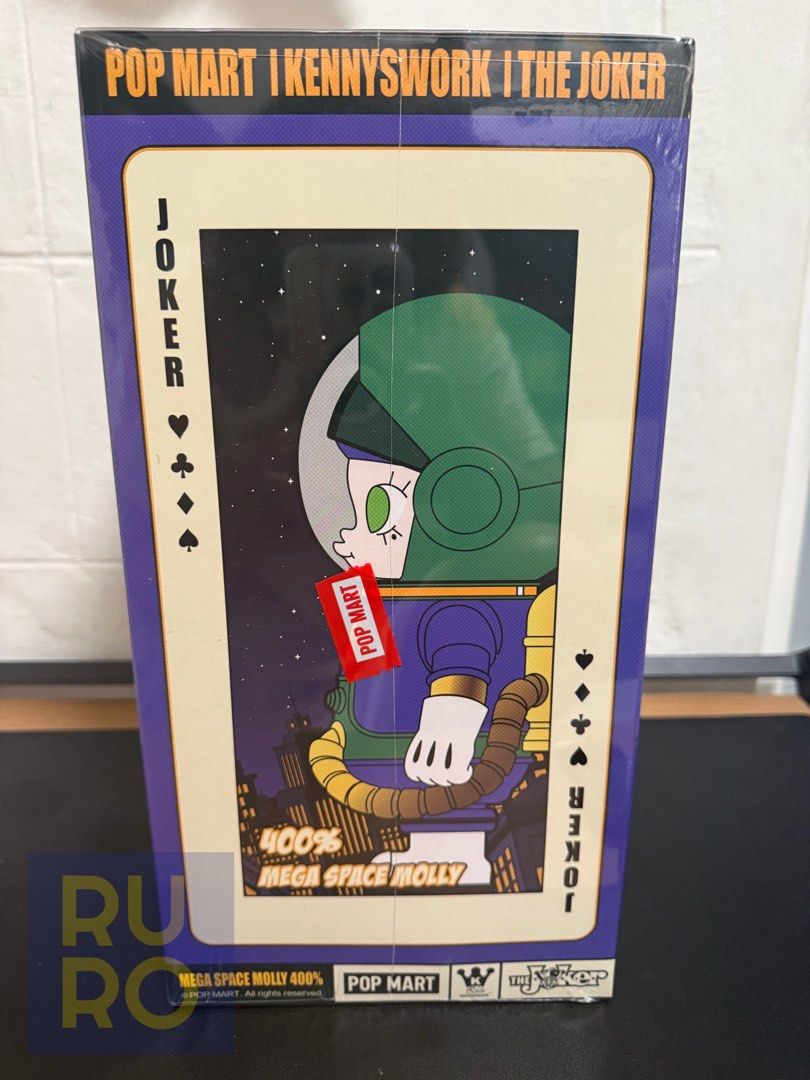 Pop Mart Mega Space Molly Joker 400% (Category: Designer & Blind Box Toys) located in San Pedro. Submitted by k.a.24 (Listing ID 1335735246, Image 2). Description: On Hand Authentic Pop Mart Sealed Location: San Pedro, Laguna.