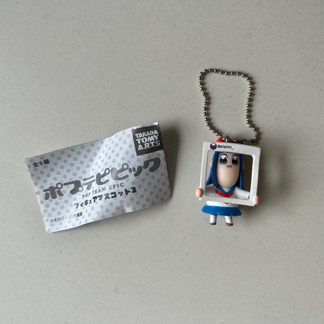 Pop Team Epic - Pipimi Keychain (Category: Designer & Blind Box Toys) located in Pateros City. Submitted by mellamoroberto (Listing ID 1335663815, Image 1). Description: Pop Team Epic Pipimi Keychain.