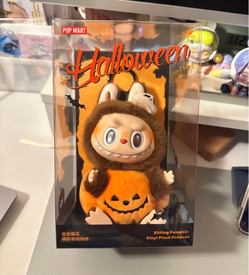 Popmart Labubu Halloween Pumpkin Vinyl Plush Pendant Hallobubu Hobbies Popmart Labubu Halloween Pumpk 1731333155 6bc92f34 