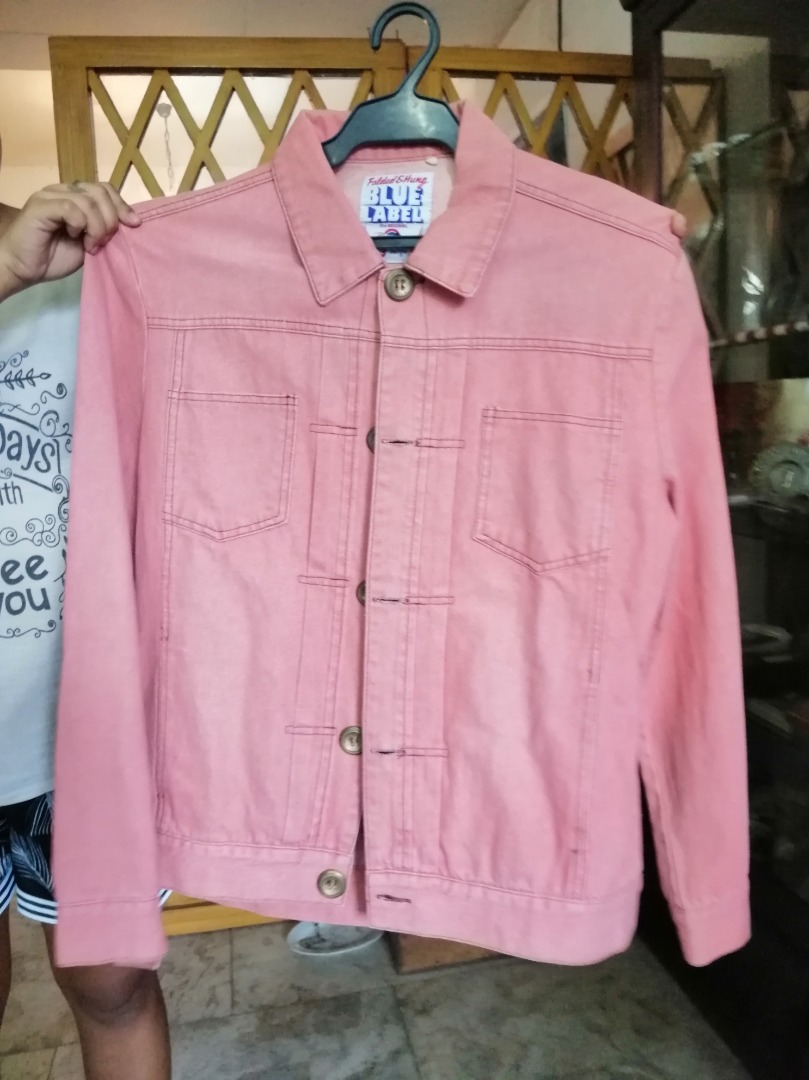 Folded and hung jacket price sales