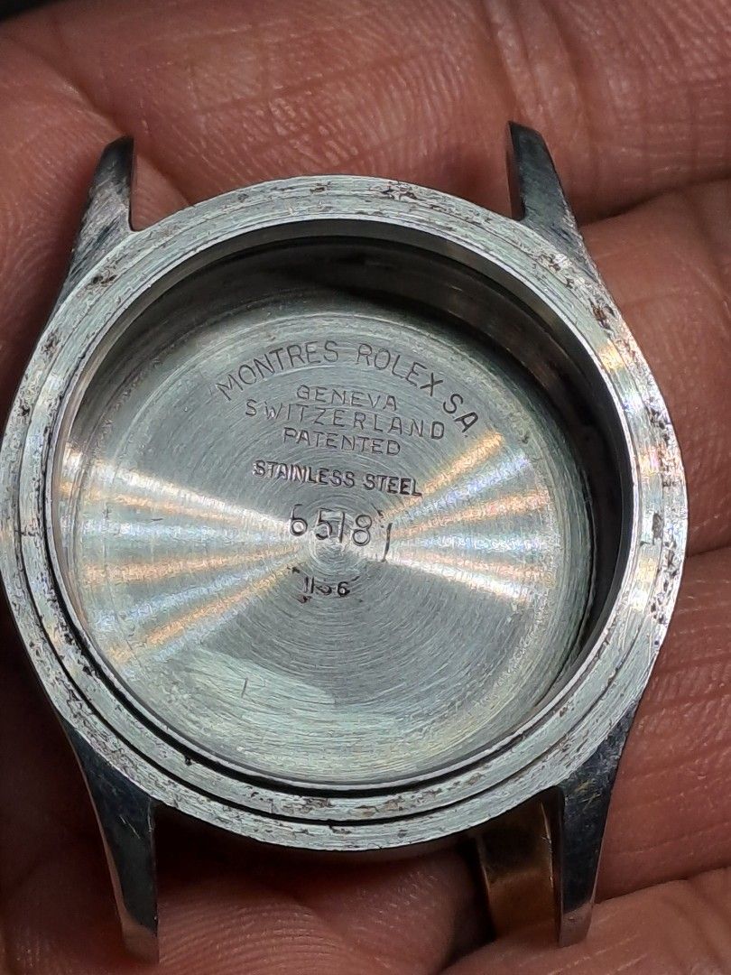 Rolex vintage (Category: Luxury Watches) located in Quezon City. Submitted by mastervintage (Listing ID 1335681576, Image 1). Description: rolex case parts vintage year 1956 34mm.