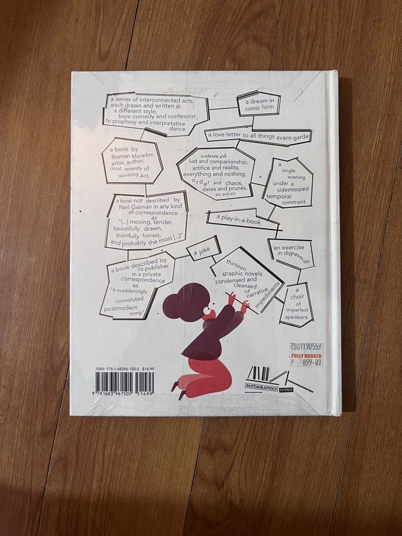 Roman Muradov - Vanishing Act (Category: Storybooks) located in Pasig City. Submitted by aerlibris (Listing ID 1335719454, Image 2). Description: Still sealed. Has cat bite marks (see photos). By the cover artist of A Portrait of the Artist as a Young Man (Penguin Classics Deluxe Edition).