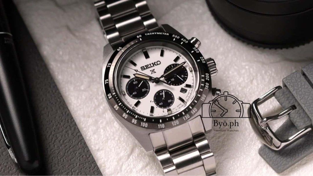 SEIKO PANDA SSC813 (Category: Luxury Watches) located in Makati City. Submitted by byoph (Listing ID 1335731131, Image 2). Description: HOT PIECE!! The most sought after ! SEIKO PANDA alternative for ROLEX Cosmograph Daytona SSC813 (BRANDNEW) - 39mm - Curved sapphire crystal - Solar Mall Price - 36,200 MY PRICE 2*,*** .