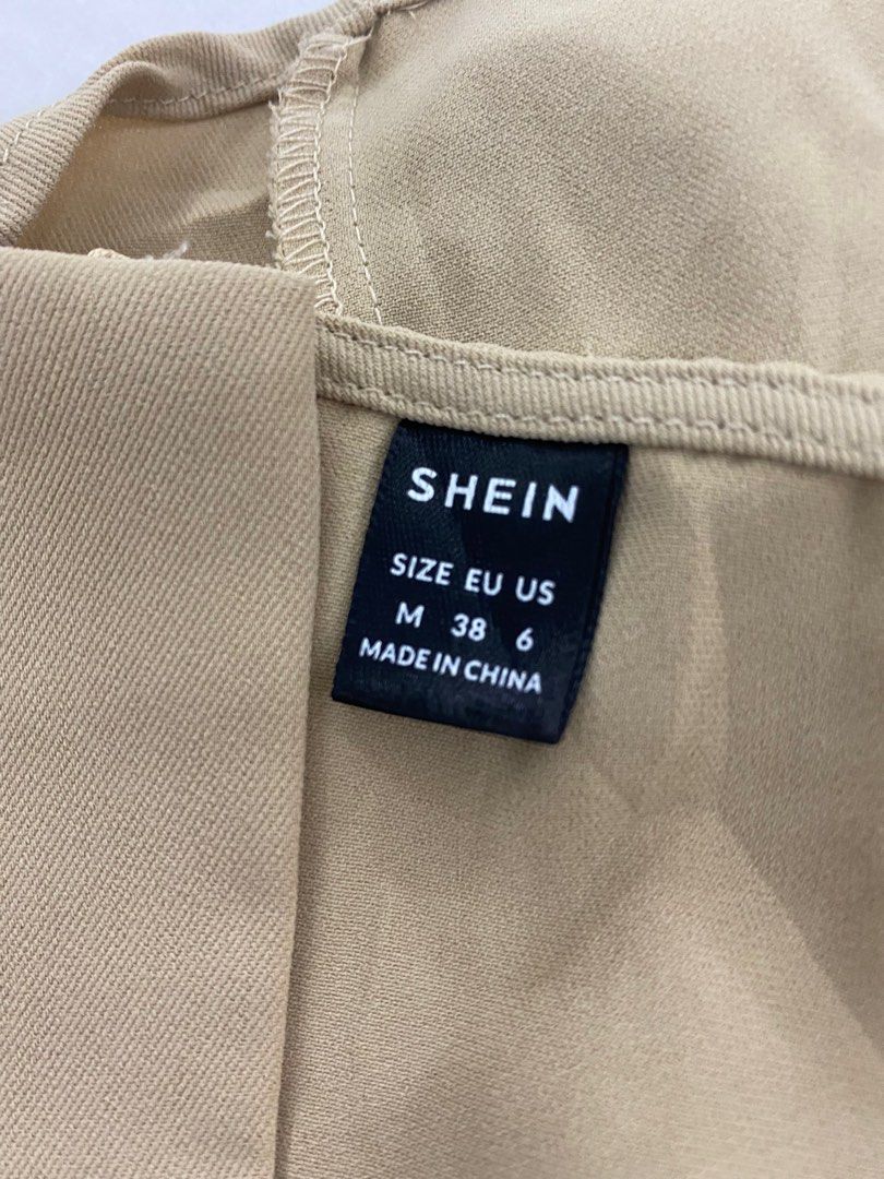 Shein Beige Coordinates (Category: Sets or Coordinates) located in Pasuquin. Submitted by ydaimogen (Listing ID 1335683802, Image 3). Description: Medium on tag Bust: 34-36 inches Waist: 28-30 inches.