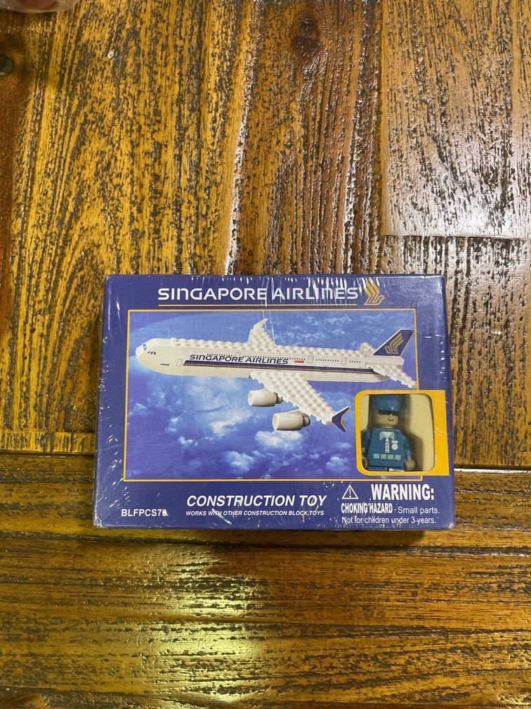 Singapore Airlines Lego Airplane