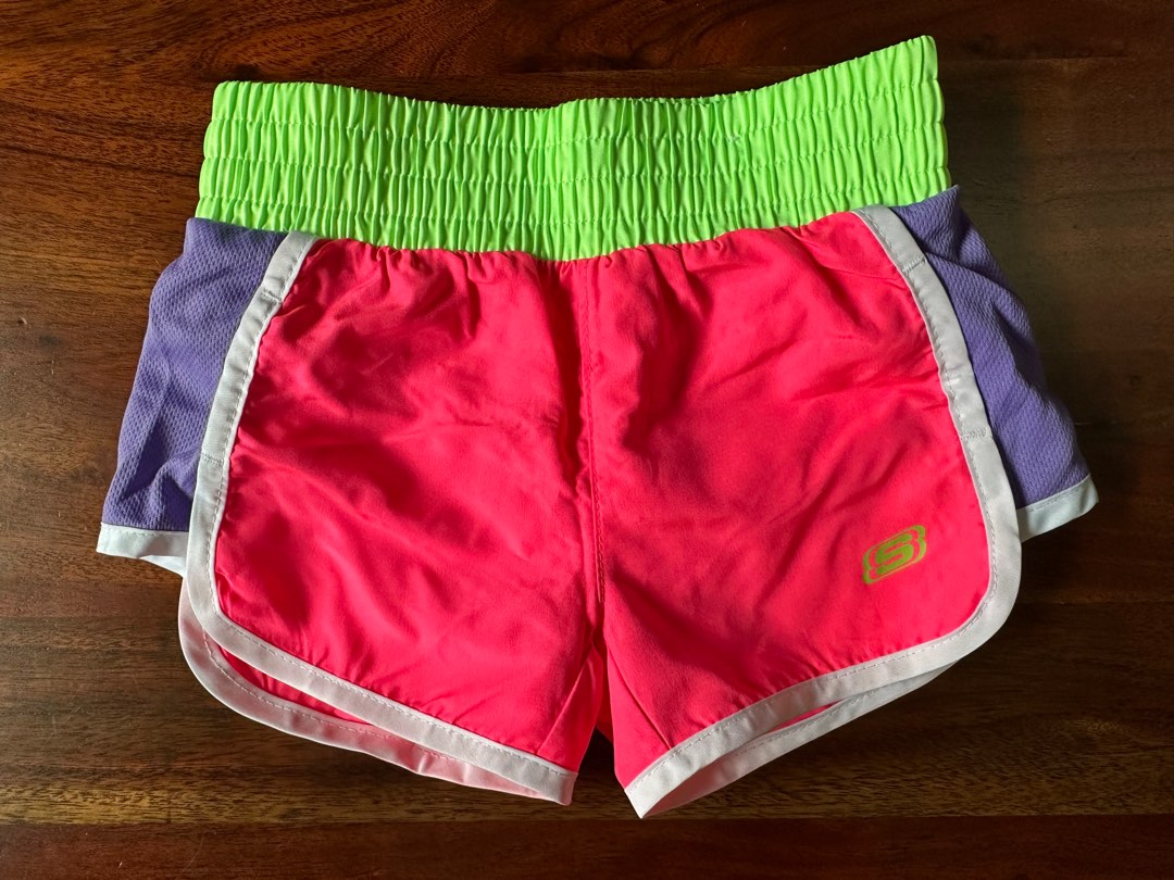 Skechers Active girls shorts Babies Kids Babies Kids Fashion on Carousell
