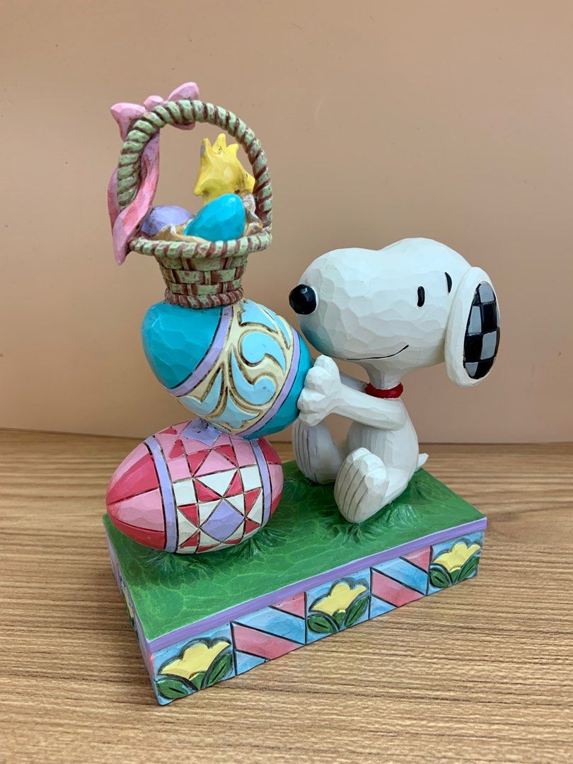 あ*い様 ウッドストック 四葉のクローバー 置物 ジムショア 【公式通販】