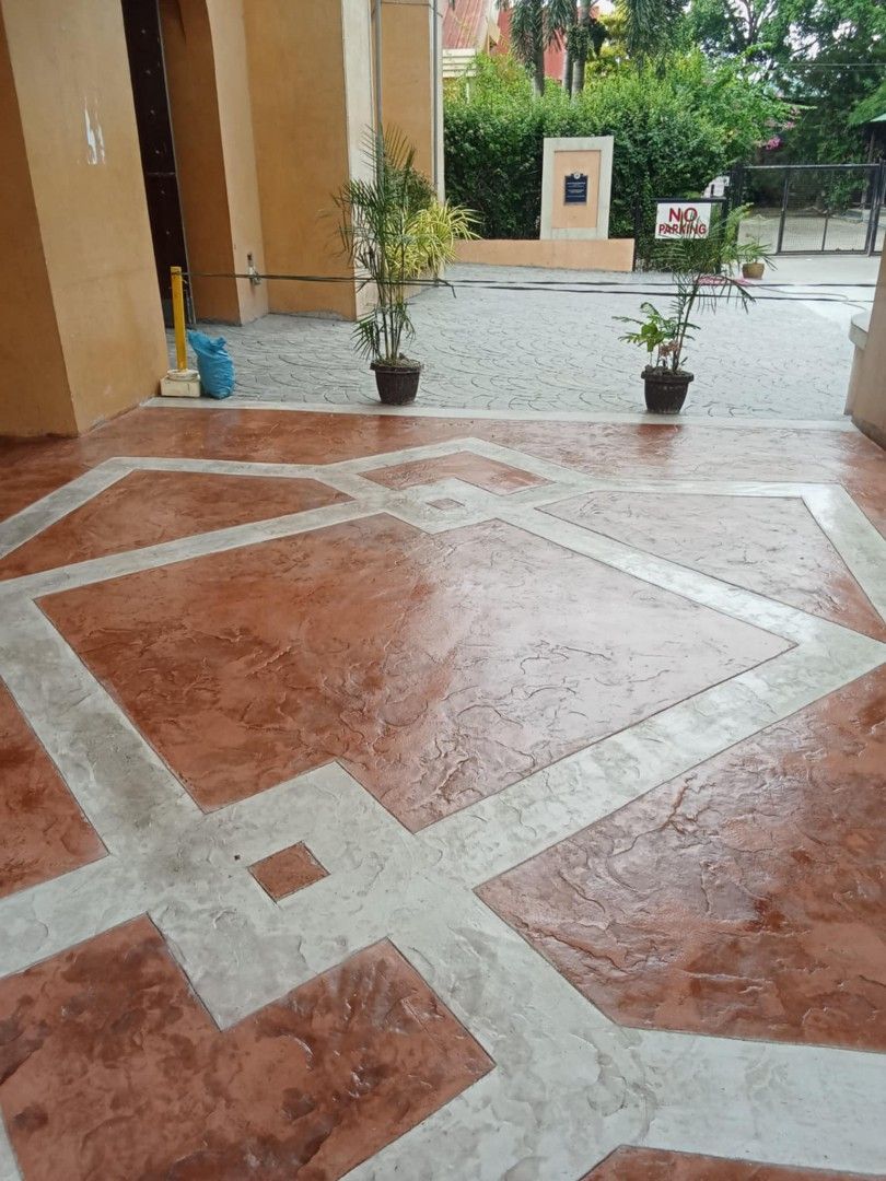 Stamp Concrete Materials (Category: Construction & Building Materials) located in San Jose del Monte. Submitted by Ajayco (Listing ID 1126237239, Image 1). Description: Imprinted concrete, replicates stones, such us slate & flagstone, tile, brick and even wood. the wide variety of pattern and color choices make it popular for beautifying patios, pool decks, driveways, walkway, parking lots, municipal plaza and more. Product list: Concrete Hardene