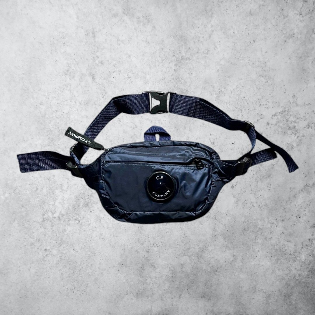 Tas Waistbag CP Company Lens Dyed Gore Tex Navy