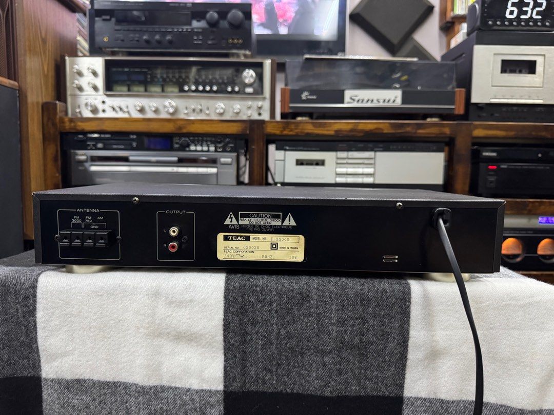 Teac Am/FM Digital Synthesizer Tuner (TX-3000), Audio, Soundbars ...