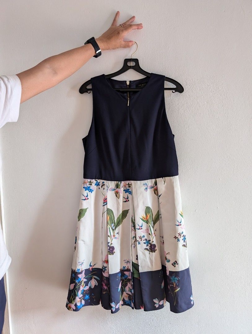 Ted baker blue floral dress shop