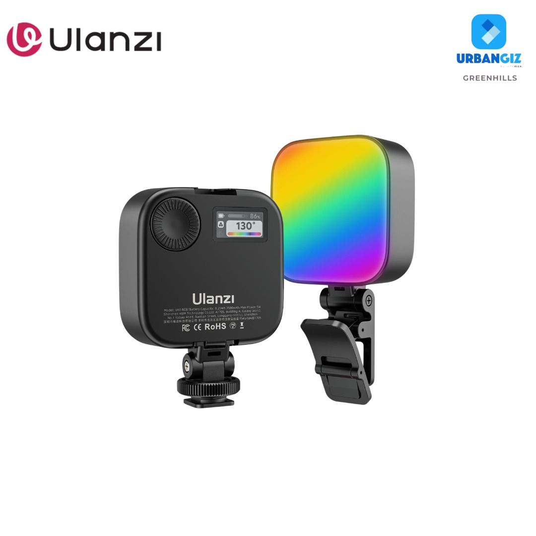 ULANZI U60 VIDEL LIGHT (Category: Camera Bags & Carriers) located in San Juan City. Submitted by urbangiz_greenhillsmall (Listing ID 1335644113, Image 1). Description: about this item: Features RGB Full Color Mode: 72 colors for choice, effortlessly creating your desired ambiance for different scenarios. 2500-9000K CCT: Color temperature from 2500K to 9000K, offering you more photography options for different needs. Easy-to-Use: Seamless mode cha