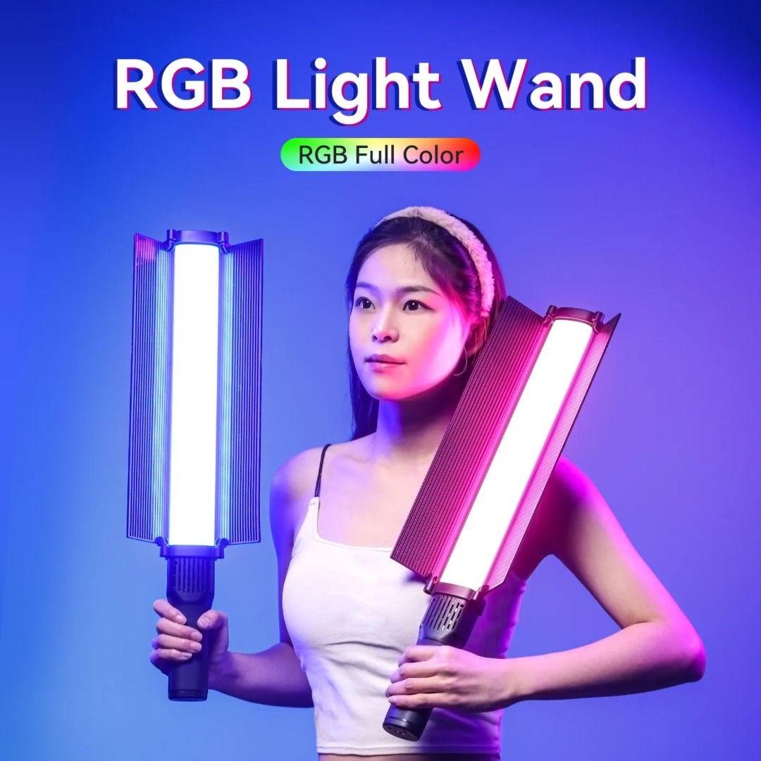 ULANZI VL360 VIDEO LIGHT (Category: Camera Bags & Carriers) located in San Juan City. Submitted by urbangiz_greenhillsmall (Listing ID 1335641966, Image 3). Description: about this item: Full Color Control: ● HSI mode allows for precise adjustment of Hue, Saturation, and Brightness (0°-359°, 0%-100%) Powerful & Portable: ● 38W of power delivers bright lighting, while the lightweight (1.87lb) and compact (1.81ft) design ensures portability. Light 