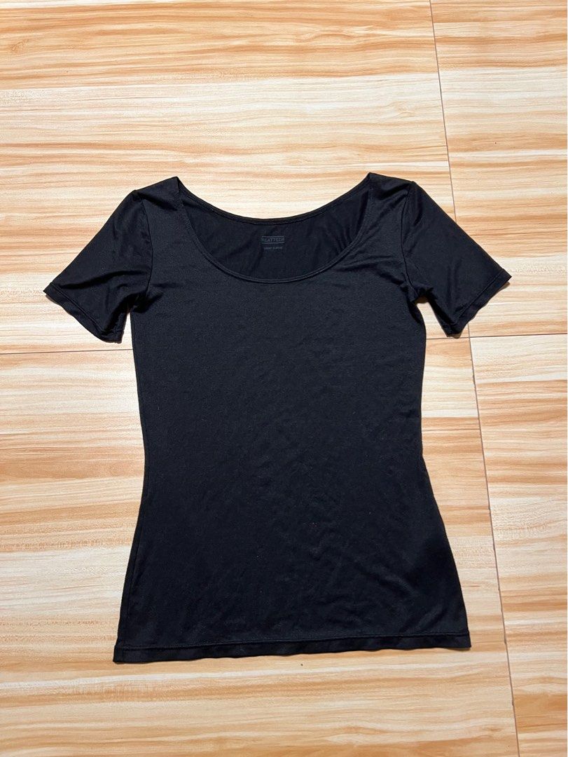 Heattech short sleeve sales