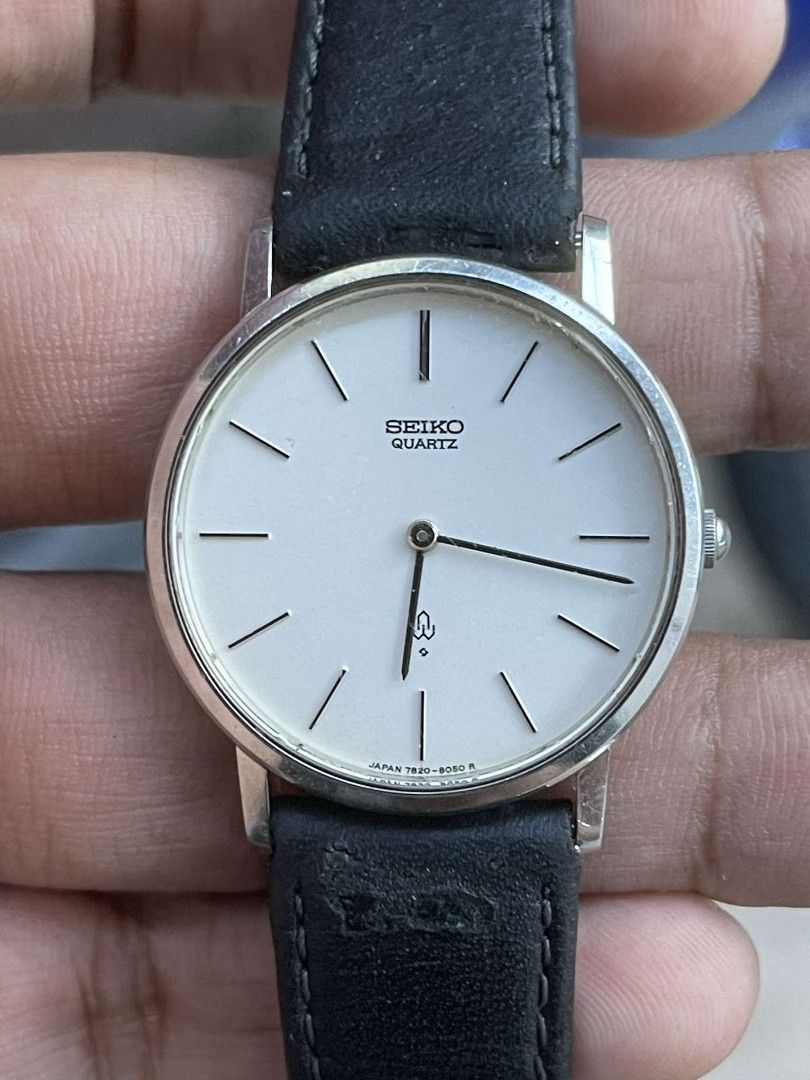 SEIKO クオーツ 、7820.8050.984277。 SEIKO クオーツ 、7820.8050.984277。 Seiko 1980s Gents Quartz