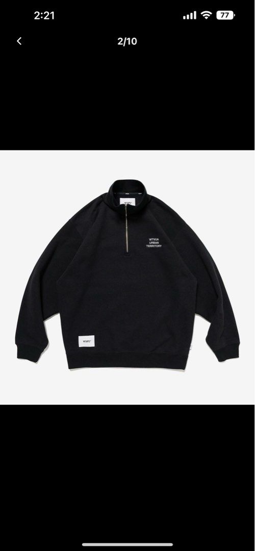 WTAPS DEPST 01 / SWEATER / CTPL, 男裝, 上身及套裝, 衛衣 WTAPS DEPST 01 / SWEATER / CTPL, 男裝, 上身及套裝, 衛衣