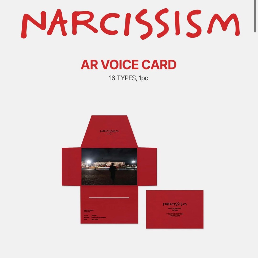 ジェミン NARCISSISM AR VOICE カード 16種 全種セット | Shop