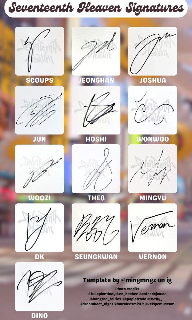 Seventeen Seventeenth Heaven Signed Album — Hoshi - PCs Included