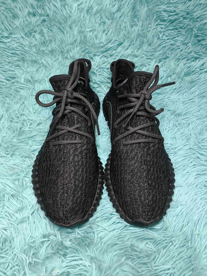 Yeezy Boost 350 V1 Pirate Black AQ2659 2015 Men s Fashion Footwear Sneakers on Carousell