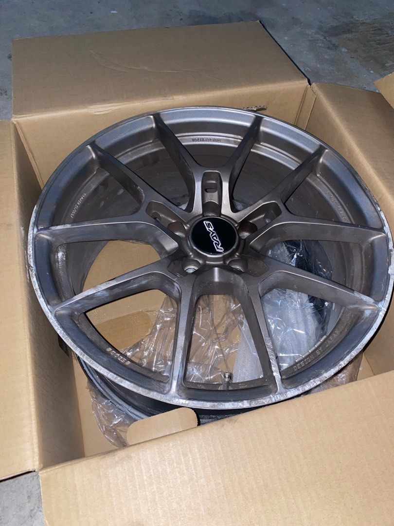 18 Inch Rims Rays G025 Thailand, Auto Accessories on Carousell
