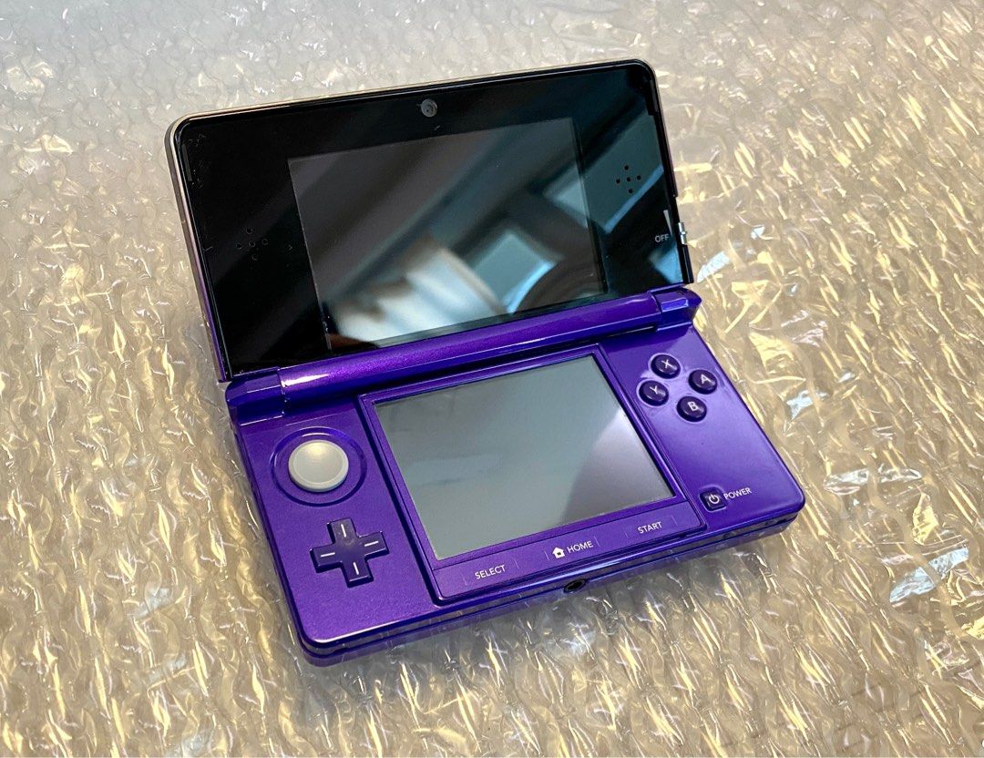 3DS 98 % new 3ds 紫色 稀有品 Purple Colour Nintendo 任天堂 2ds 3dsll 楊千嬅 歌迷 可減價 nds